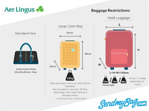 how much is a 20kg bag with aer lingus